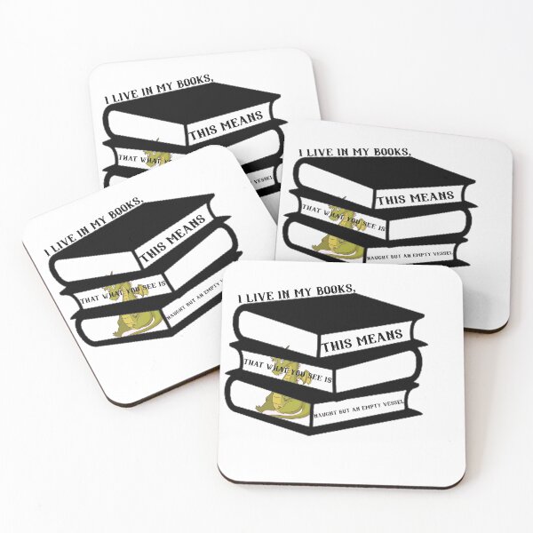 Item preview, I Live In My Books designed and sold by CeasarBratz.