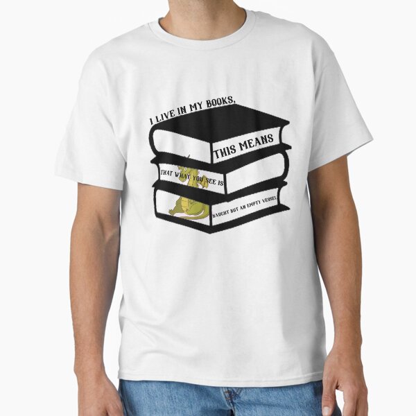 Item preview, I Live In My Books designed and sold by CeasarBratz.