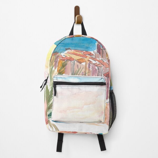 Item preview, Sunset Over Menton France Provence  designed and sold by artshop77.