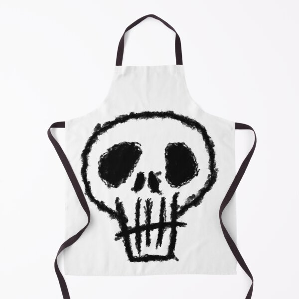 Item preview, Totenkopf, minimalistische Zeichnung designed and sold by Nicole Bleck.