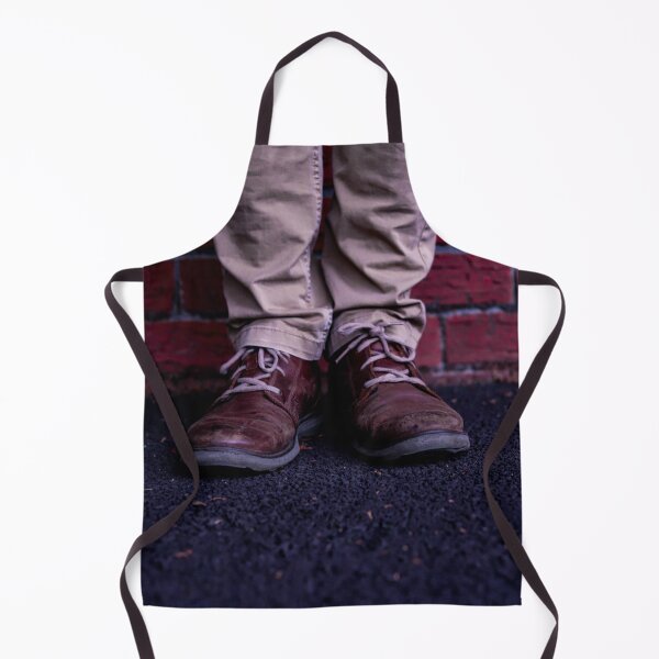 Item preview, Legs and Shoes by a cold brick wall designed and sold by Marguerite Faure.
