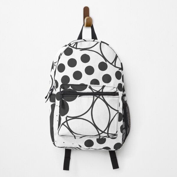 Item preview, Abstract Geometric Circle Pattern Black and White designed and sold by aMano-mapping.
