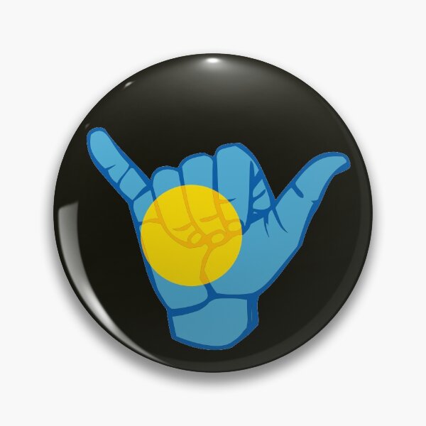 Item preview, Proud to be Palauan, Palau flag, Palauan Flag, Belau, Palaos, Pelew, Beluu er a Belau - shaka flag, pride designed and sold by Kinisis.