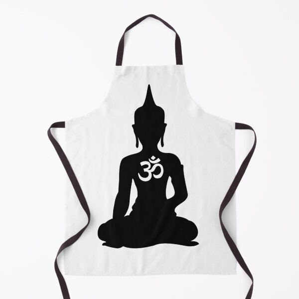 Item preview, Simple Buddha with Hindu Om Symbol designed and sold by XOOXOO.
