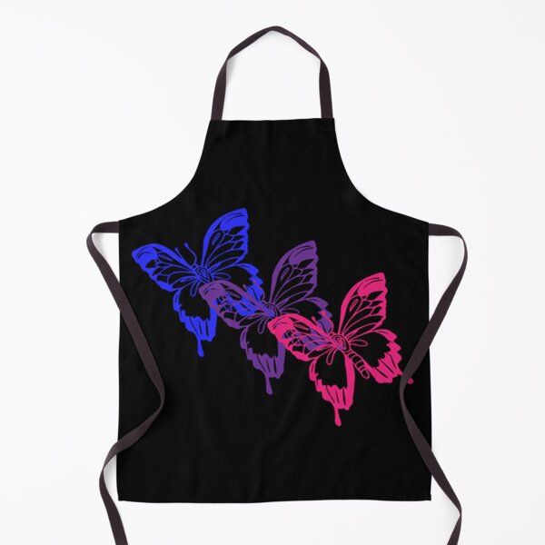 Item preview, Bisexual Flag Butterflies on Black designed and sold by Infuriating.