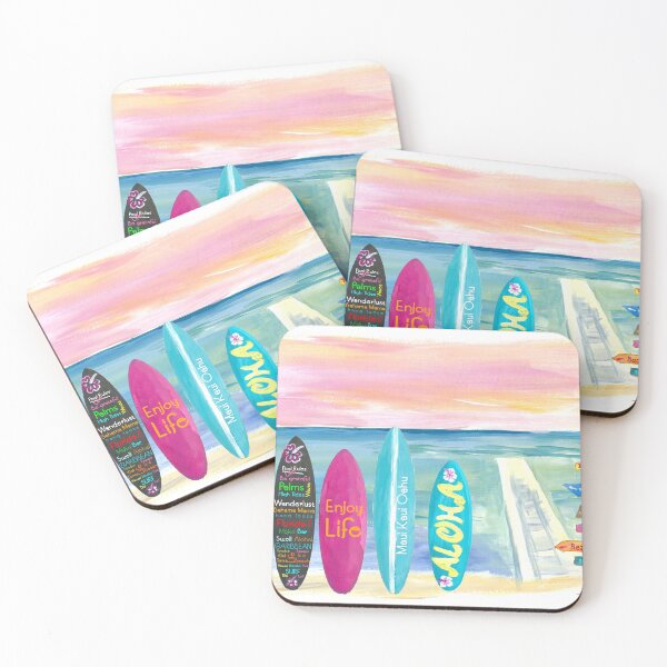 Item preview, Surfboard Philosophy  - Enjoy Life, Travel and Surf - Surfboard Wall designed and sold by artshop77.