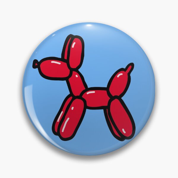 Item preview, Balloon Dogs: Red and Blue designed and sold by Whoopsidoodle.