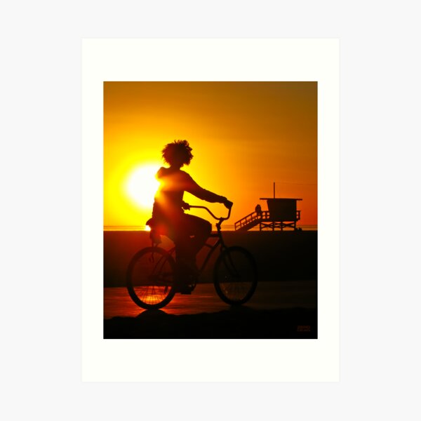 Sunkissed in Santa Monica Art Print
