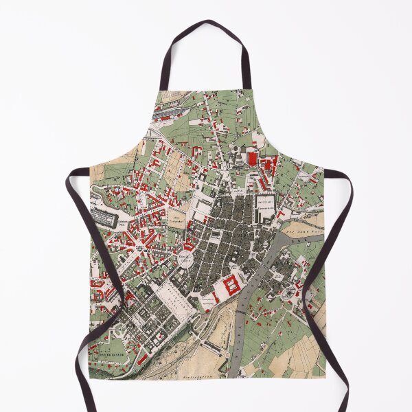 Item preview, Vintage Map of Kassel Germany (1878) designed and sold by BravuraMedia.