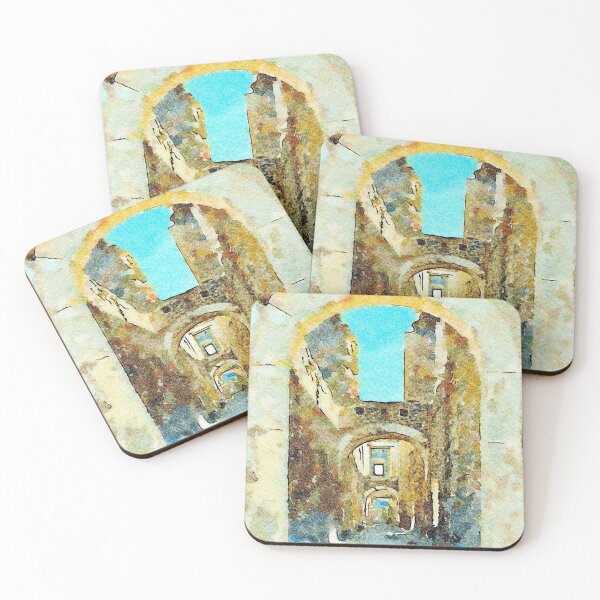 Item preview, Entrance arch to the ancient monastery in ruins designed and sold by Giuseppe Cocco.