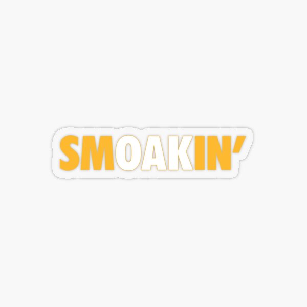 Sm(OAK)in': (Oakland A's) Transparent Sticker