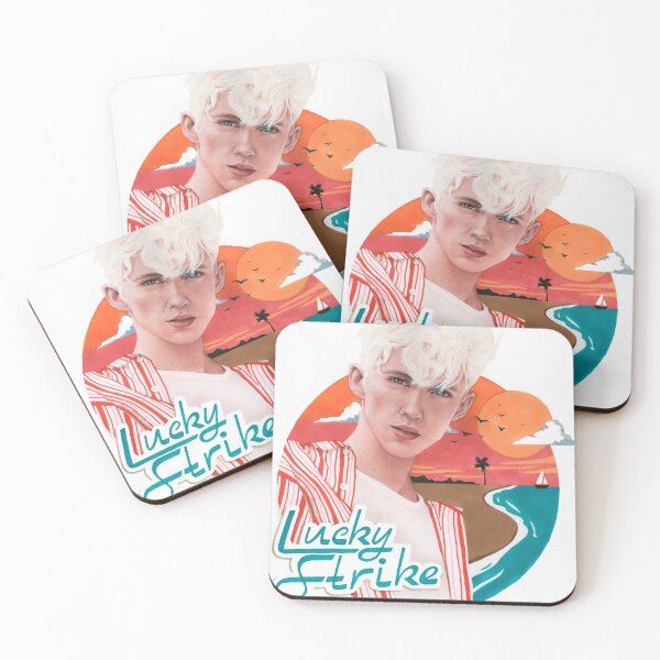 Item preview, Lucky Strike illustration designed and sold by Francisco Licari.