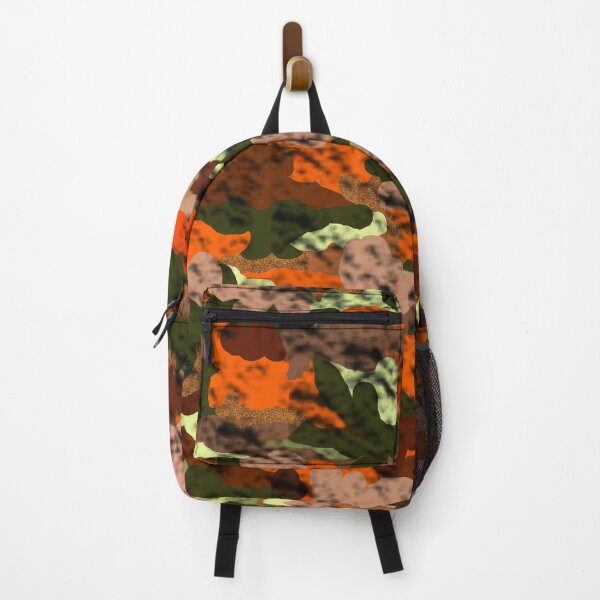 Item preview, Orange Camouflage Pattern designed and sold by jaggerstudios.