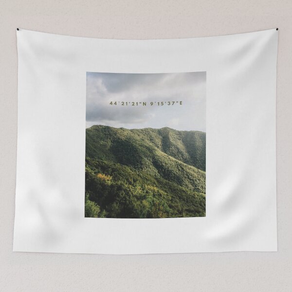 Item preview, Italian Mountain Forest with Coordinates designed and sold by harrisB.