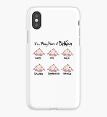 The Many Faces of Blobfish iPhone Case