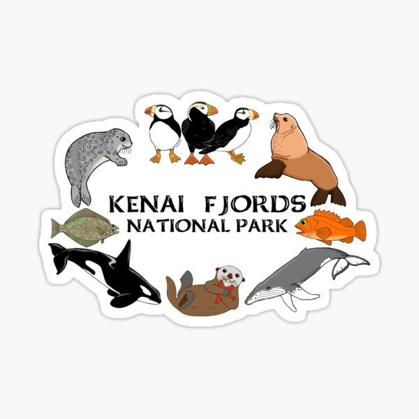 Artikel-Vorschau von Kenai Fjords Marine Life, designt und verkauft von sharkbait83.