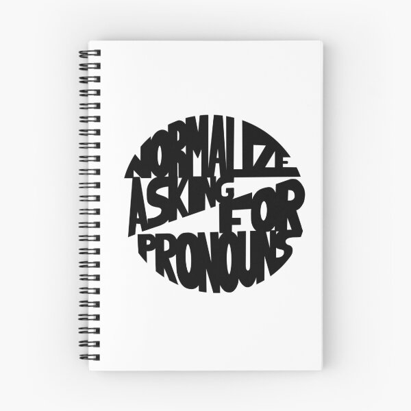 Item preview, Normalize Asking for Pronouns designed and sold by Mackenzie Todd.