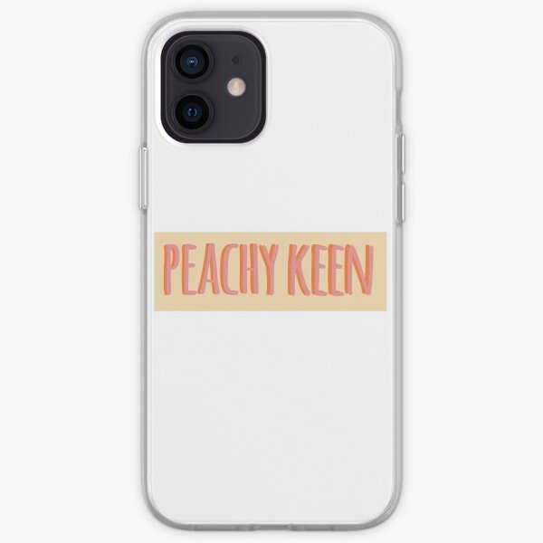 peachy keen iPhone Soft Case