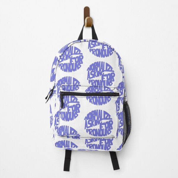 Item preview, Normalize Asking for Pronouns designed and sold by Mackenzie Todd.