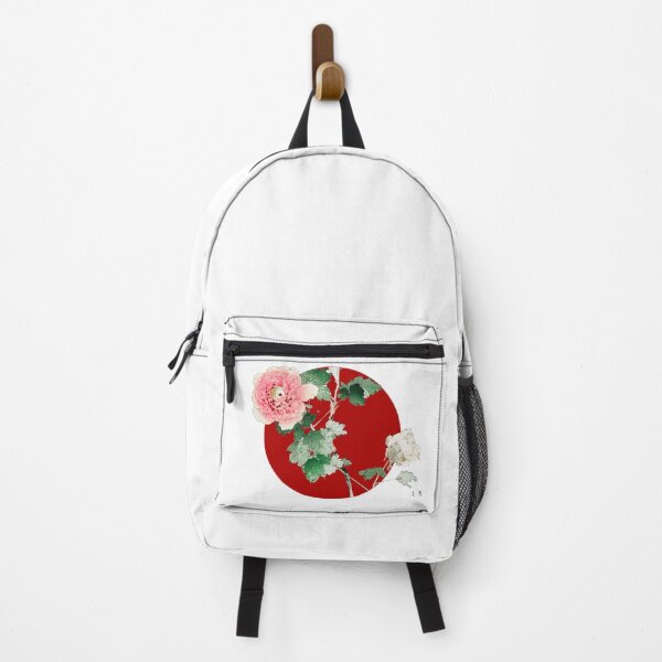 Item preview, Japanese Flag - Pink Tree Peony designed and sold by weavernap.