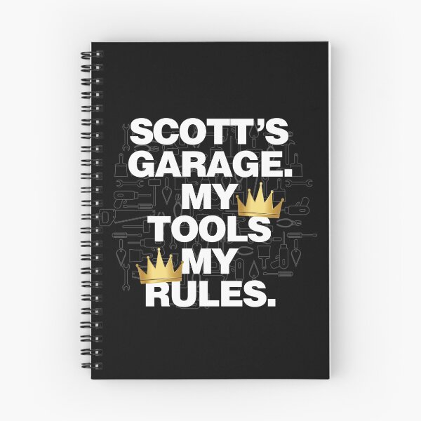 Item preview, Scott Garage My Tools, My Rules designed and sold by HelloFromAja.
