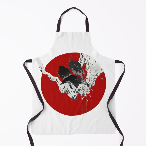 Item preview, Japanese Flag - Crows on a Branch designed and sold by weavernap.