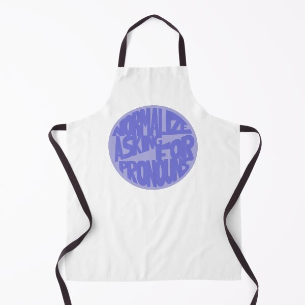Item preview, Normalize Asking for Pronouns designed and sold by Mackenzie Todd.