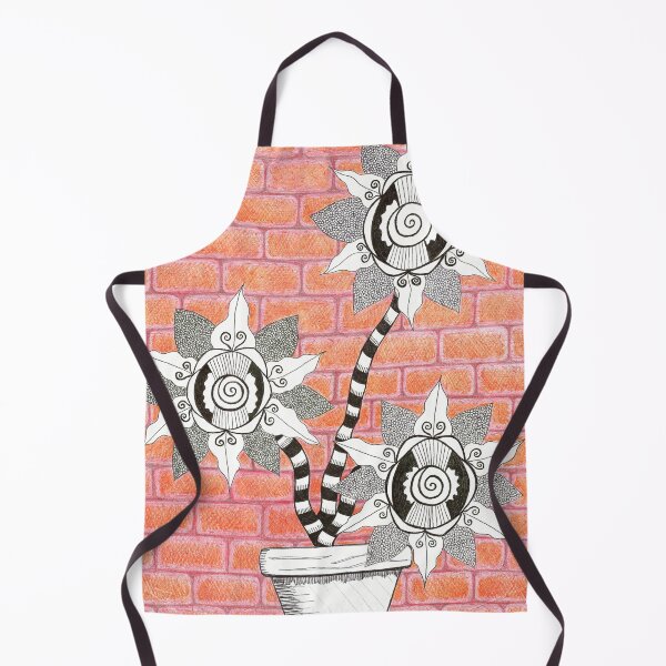 Item preview, Brick Wall Flower Pot  designed and sold by The Rage Garden.