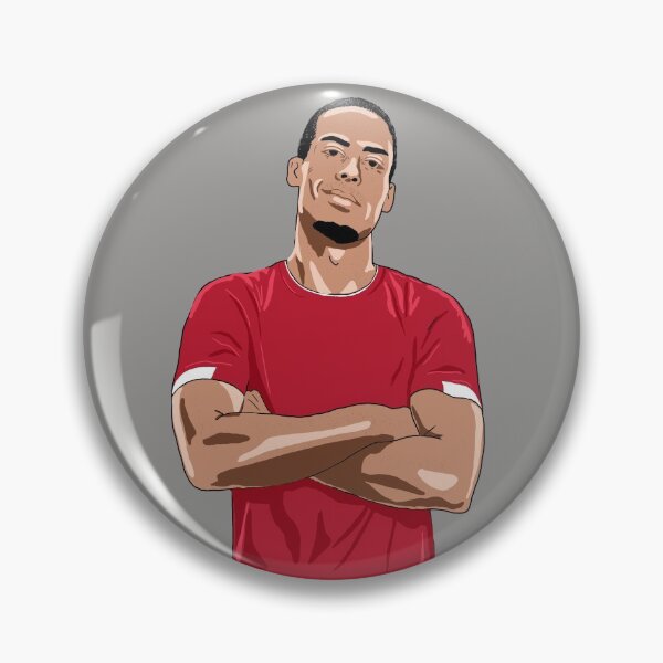 Item preview, Virgil Van Dijk Liverpool Illustration  designed and sold by thebcarts.