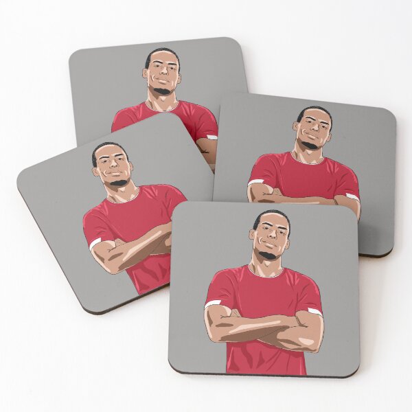 Item preview, Virgil Van Dijk Liverpool Illustration  designed and sold by thebcarts.