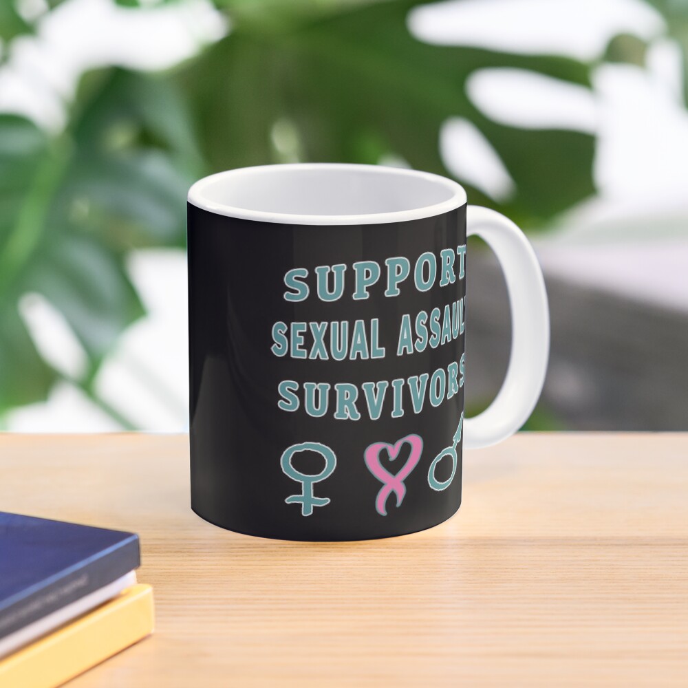 Support Sexual Assault Survivors Awareness Month. Coffee Mug
