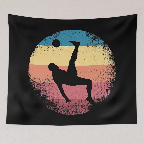 Item preview, Soccer Player doing a Bicycle Kick designed and sold by CoolSilhouettes.