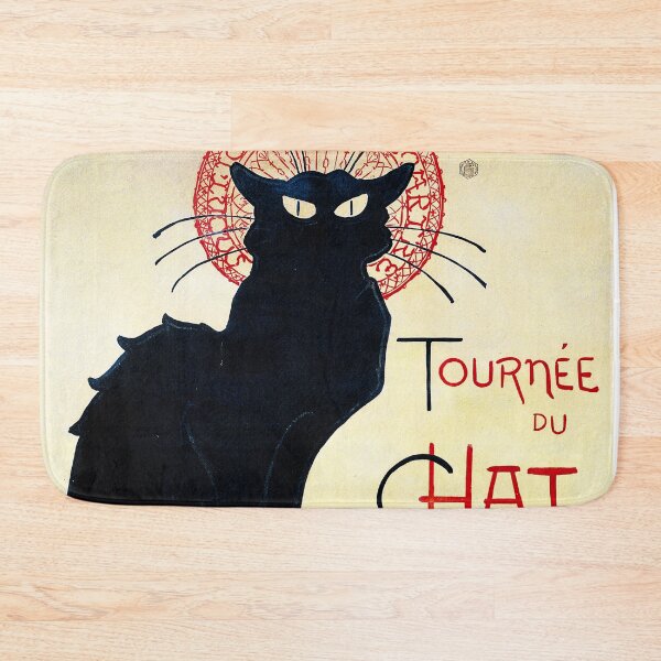 Item preview, Vintage french poster - Tournée du chat noir - Steinlen designed and sold by DejaVuStudio.