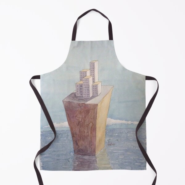 Item preview, Citysle | Quarantine Watercolours designed and sold by BelluCuluri.