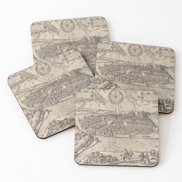 Item preview, Vintage Kiel Germany Map (1588) designed and sold by BravuraMedia.