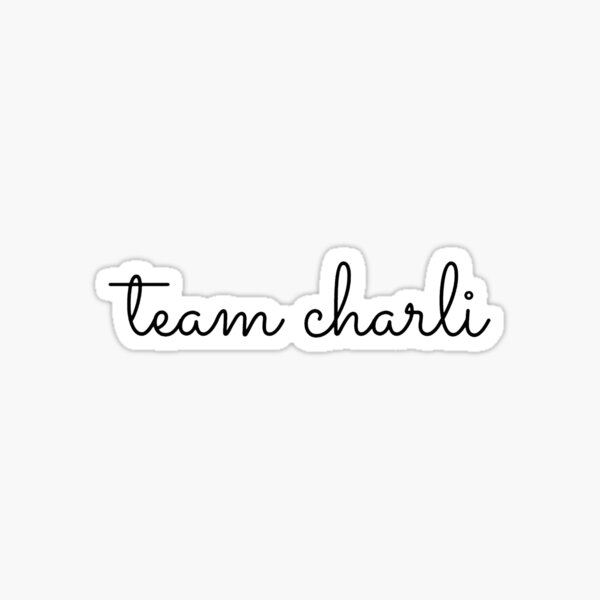 Team Charli Sticker