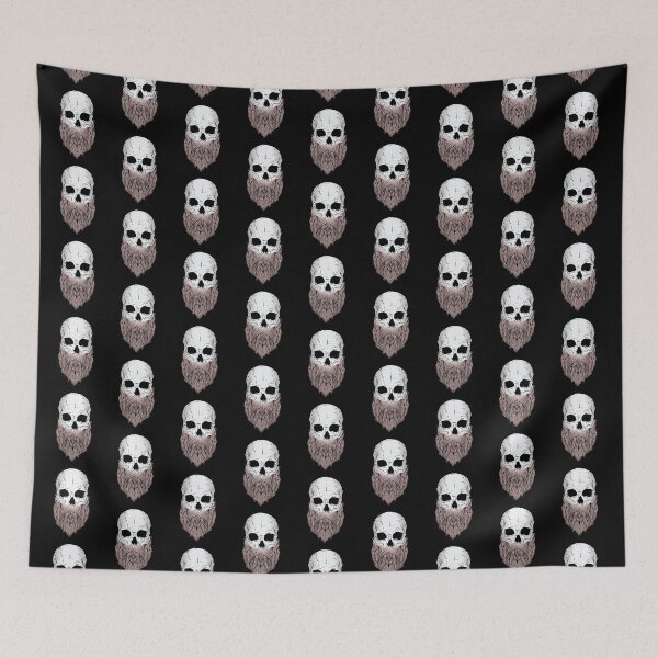 Item preview, Skull With Beard designed and sold by DavinciStore21.