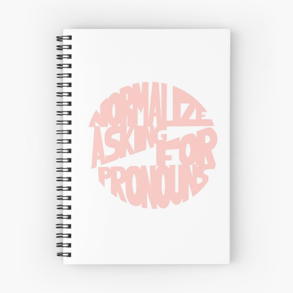 Item preview, Normalize Asking for Pronouns designed and sold by Mackenzie Todd.