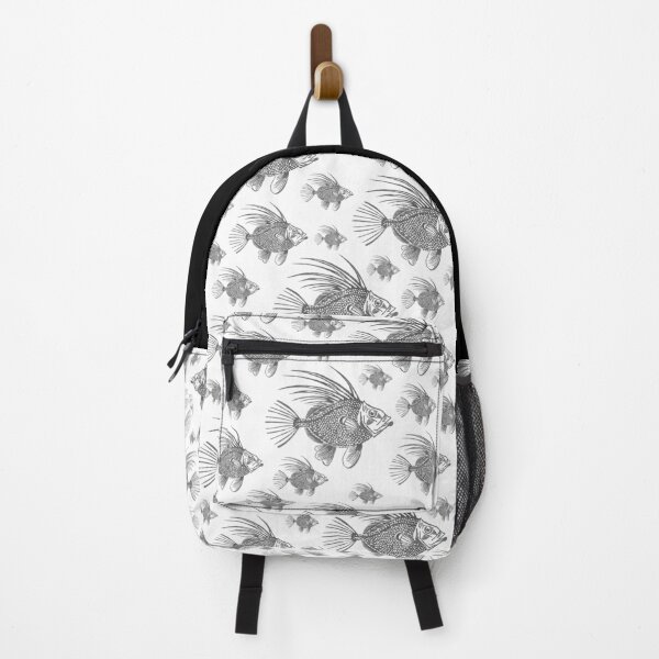 Item preview, Grey school of John Dory fish designed and sold by Elena Casiglio.