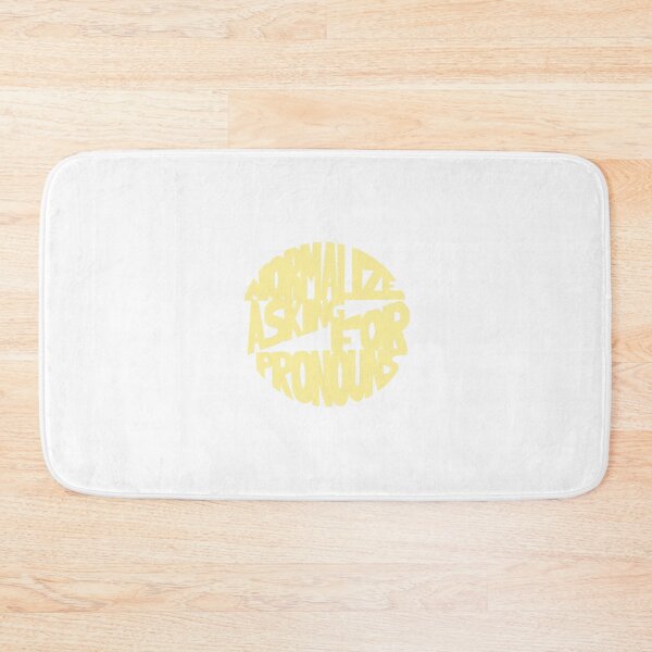 Item preview, Normalize Asking for Pronouns designed and sold by Mackenzie Todd.