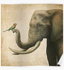 A New Friend (colour option) Poster