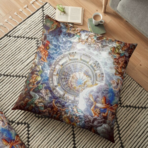 God Is Watching Floor Pillow