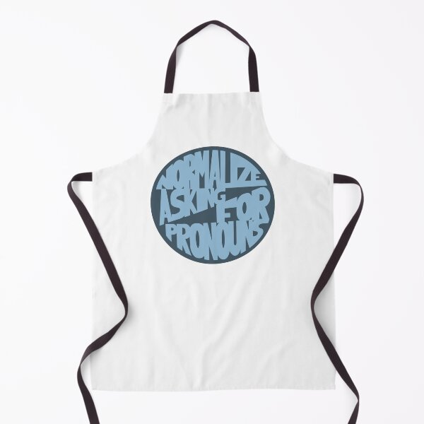 Item preview, Normalize Asking for Pronouns designed and sold by Mackenzie Todd.