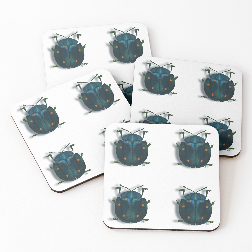 Item preview, Coasters (Set of 4) designed and sold by sofia-does-art.