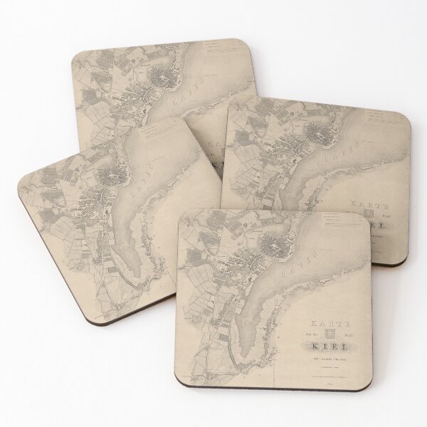 Item preview, Vintage map of Kiel Germany (1853) designed and sold by BravuraMedia.