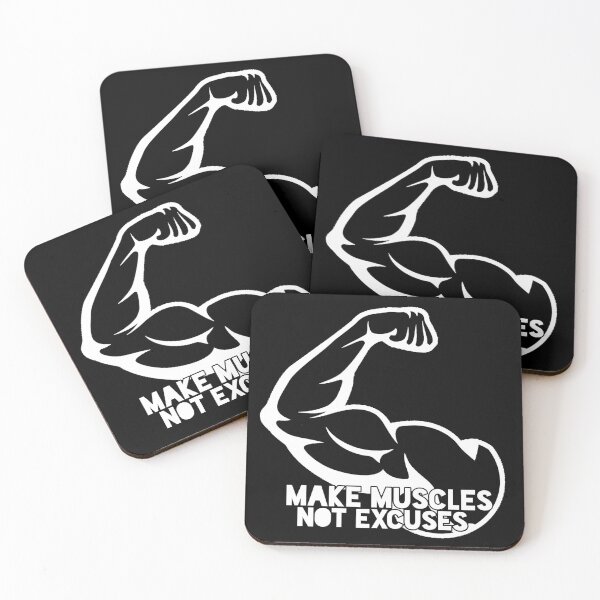 Item preview, MAKE muscles Not Excuses designed and sold by Concerned Citizen.