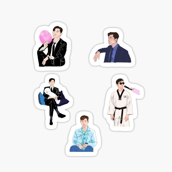 Pack d'autocollants Park Seo Joon Sticker