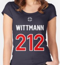 Panzer Aces - Michael Wittmann Women's Fitted Scoop T-Shirt