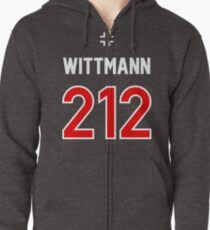Panzer Aces - Michael Wittmann Zipped Hoodie