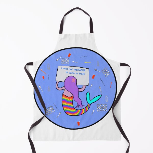 Item preview, I was not merMADE to swim in trash designed and sold by Red Crate.